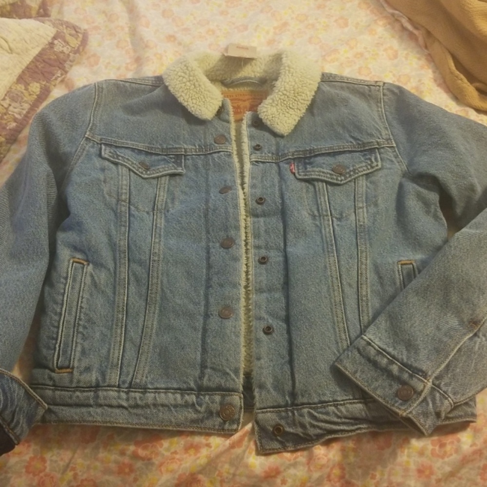 Original trucker jacket Levi's denim - Picture 2 of 3